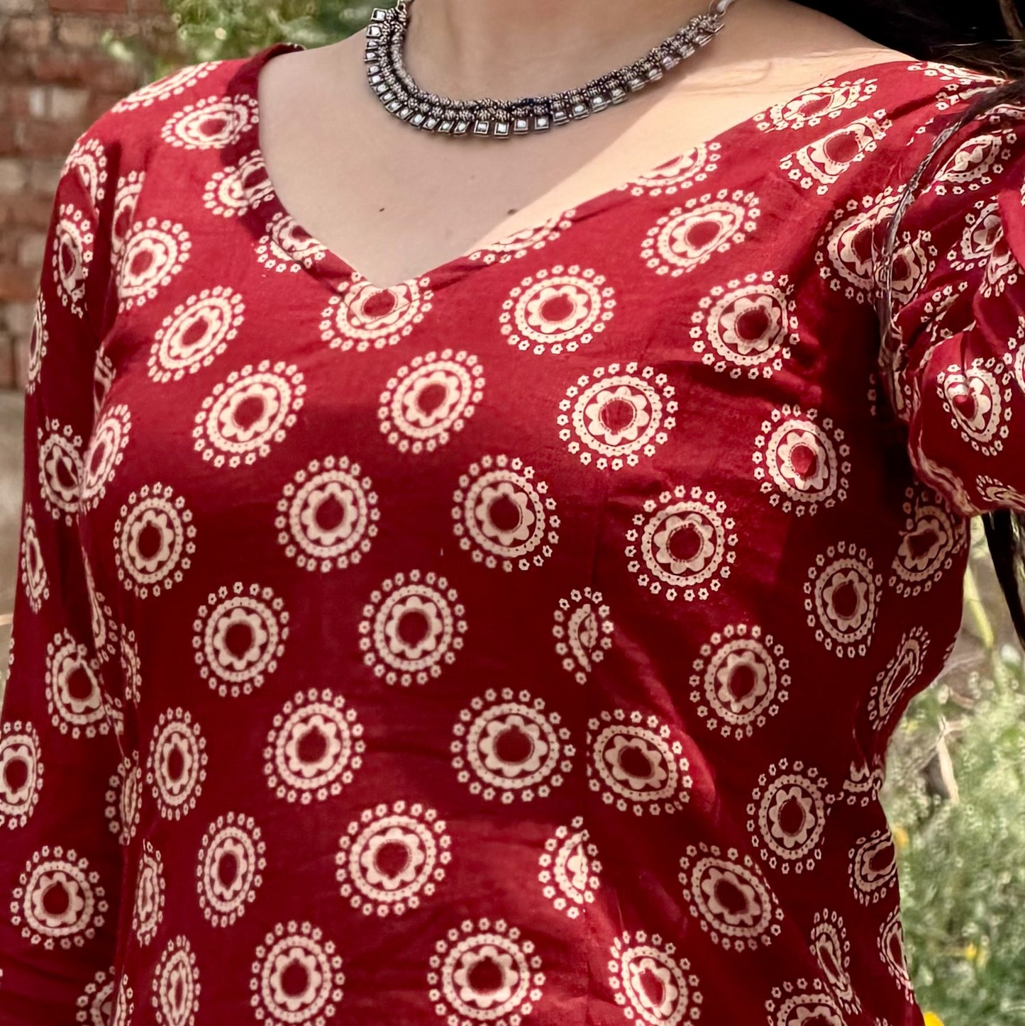 RAGINI  V Neck Kurti