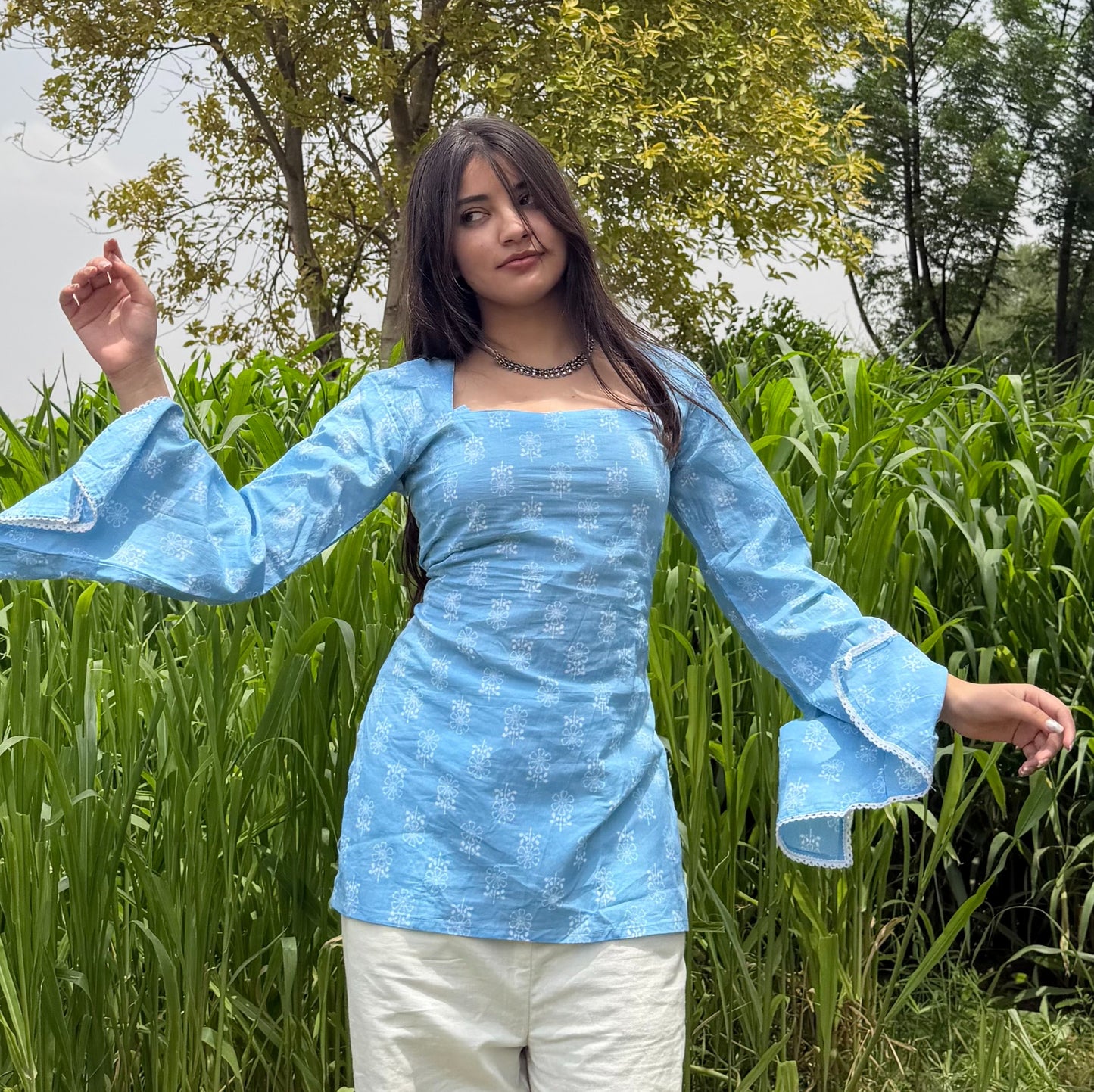 TARINI  Corset Back Kurti