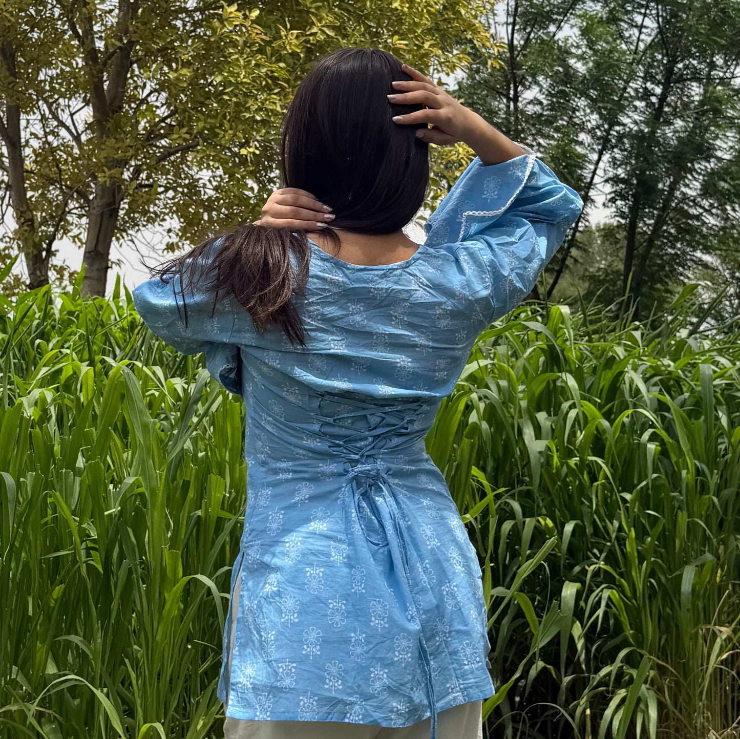 TARINI  Corset Back Kurti