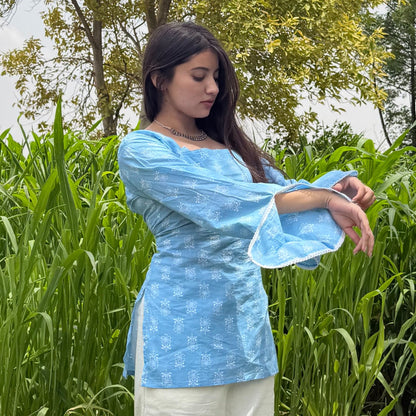 TARINI  Corset Back Kurti