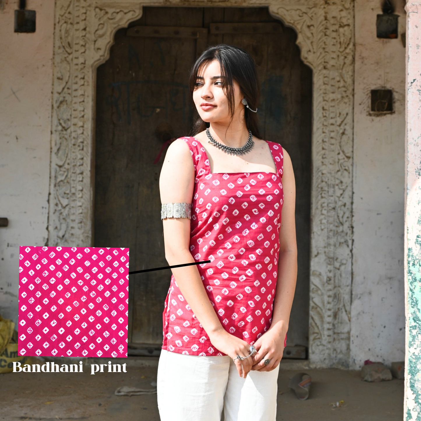 GULAL - Cut Sleeves Kurti