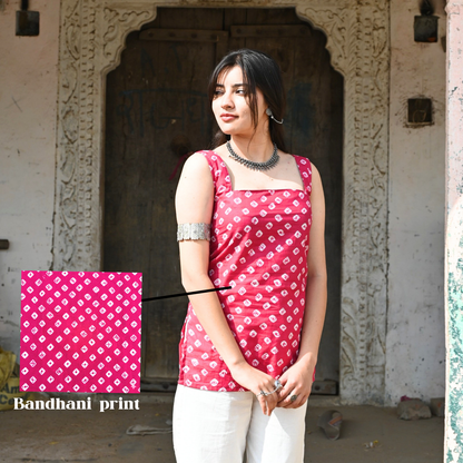 GULAL - Cut Sleeves Kurti
