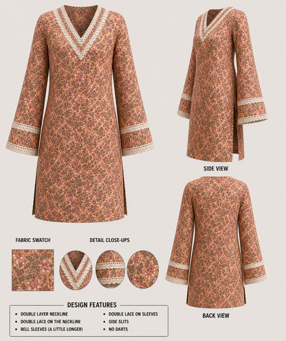 YALINA - PAKISTANI KURTA