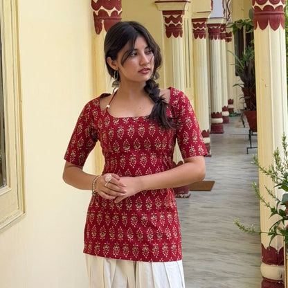 SEHER - TIE UP BACK KURTI