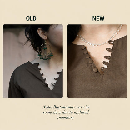 HEER - Solid Brown Kurti