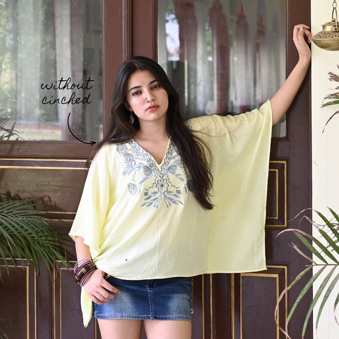 FIRDAUS - Dual Wear Embroidery Kaftan
