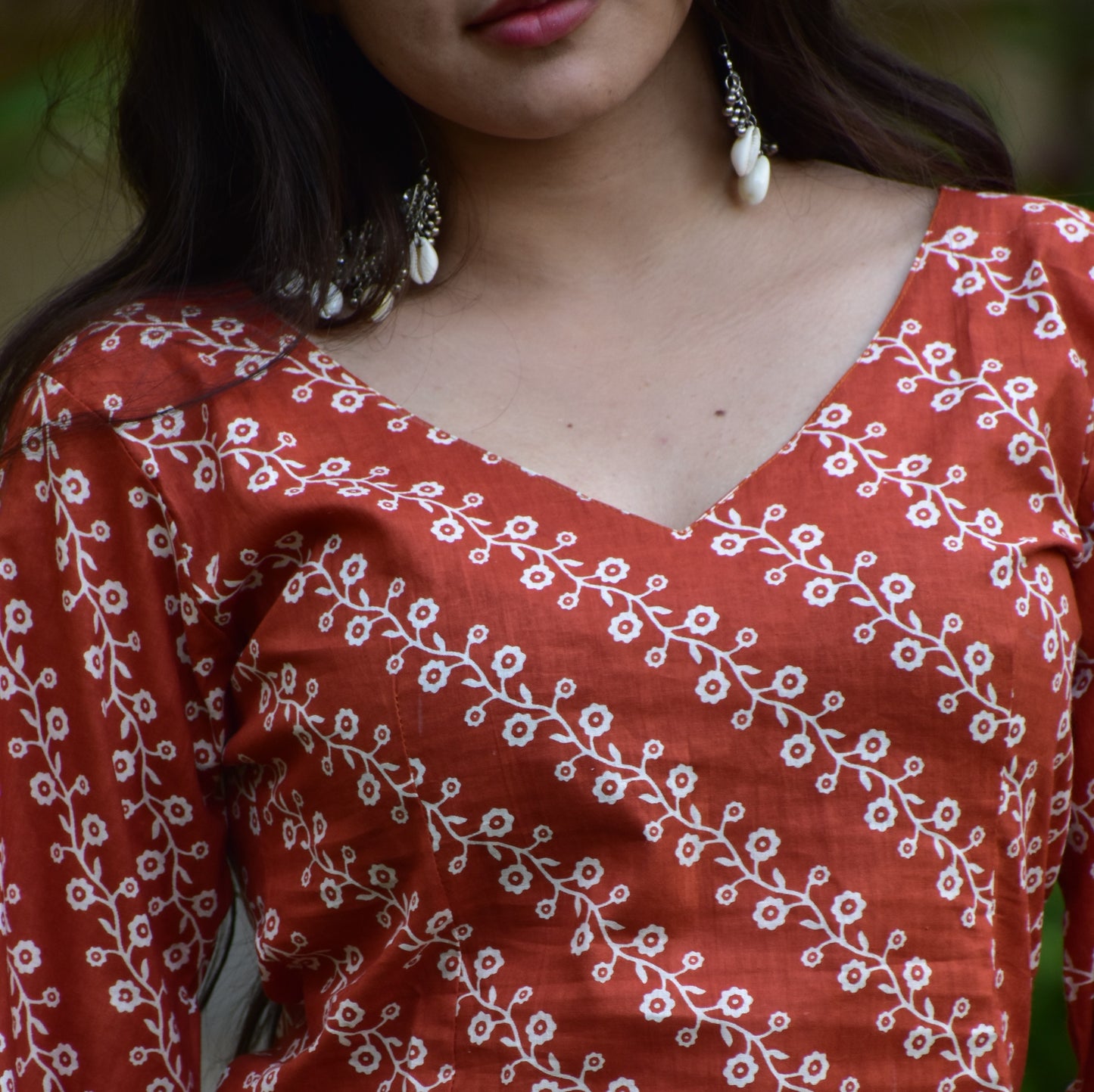 ANTRA-BELL SLEEVES KURTI